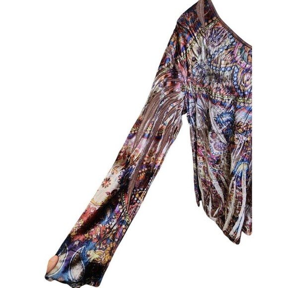 CATO Velvet Oversized Top Size 22/24W Boho - Picture 3 of 9